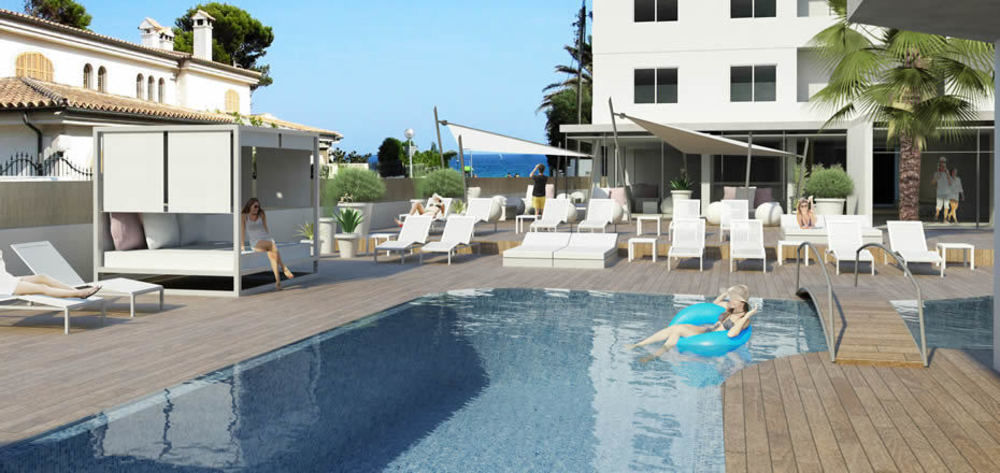 Welikehotel Triton Beach (Adults Only) Cala Ratjada  Exteriör bild